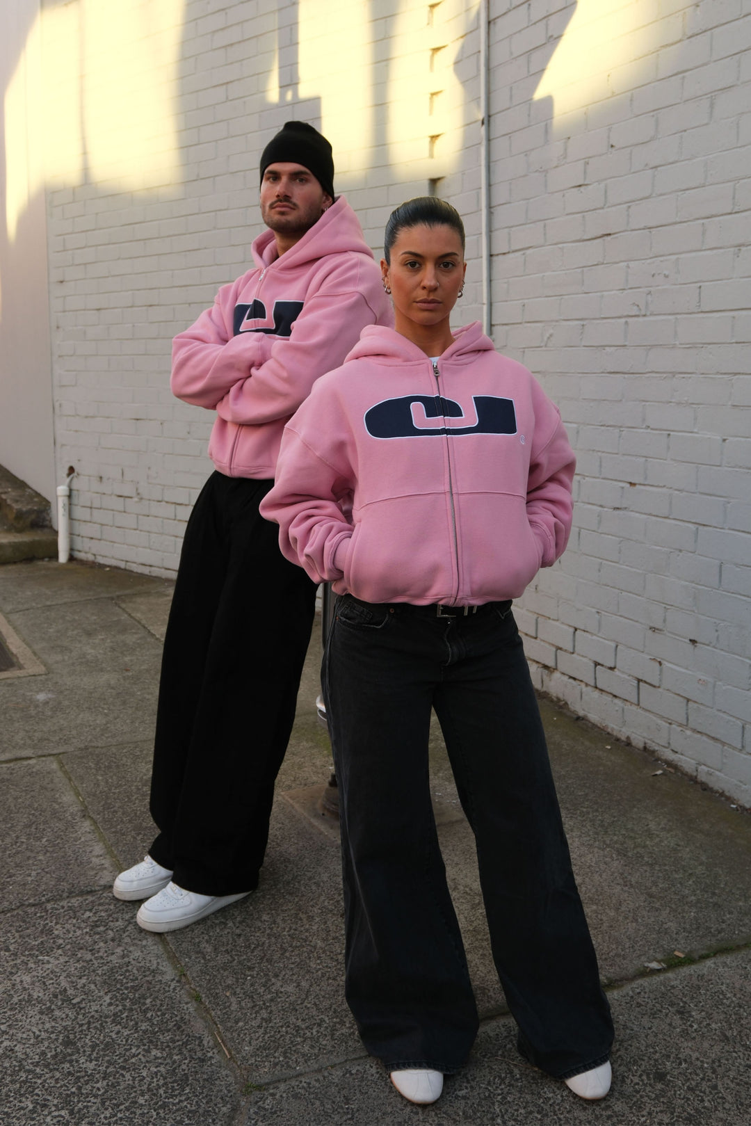 Code Pink Zip Hood
