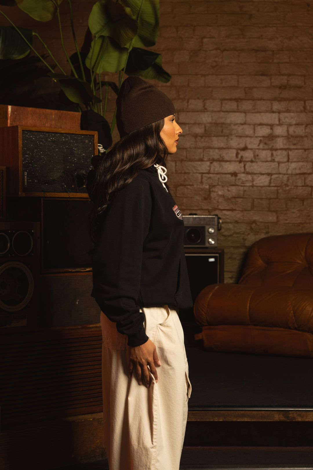 CJ Skully Beanie - Brown