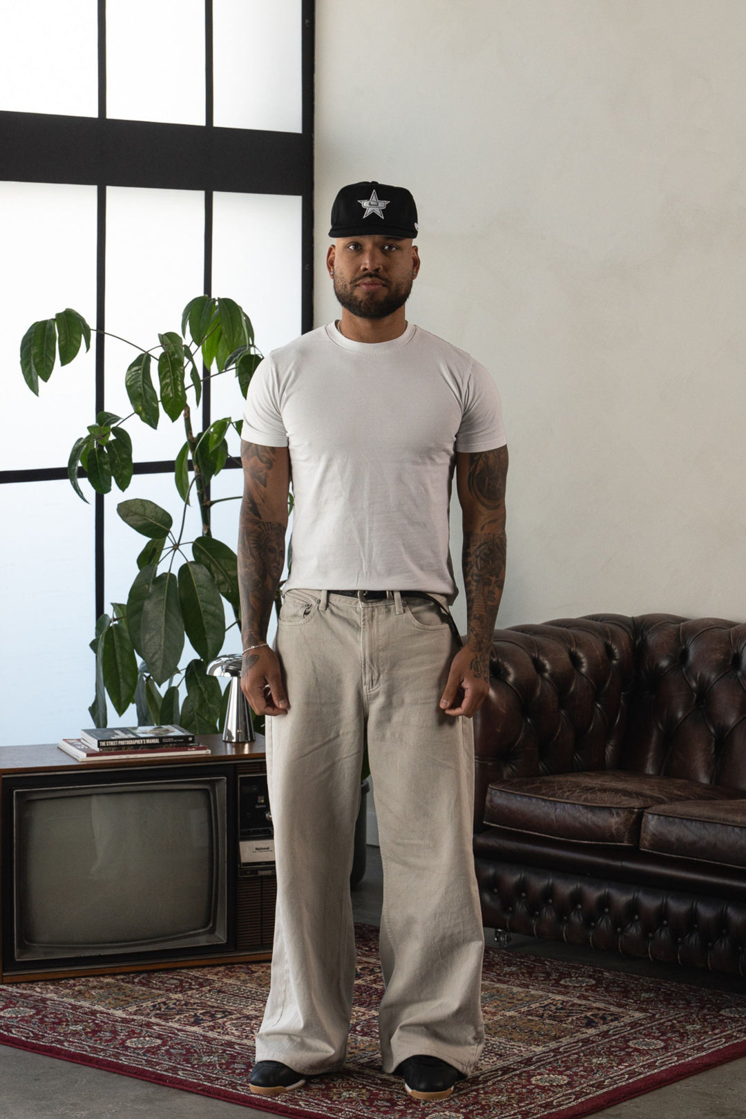 CJ Star Cap - Black