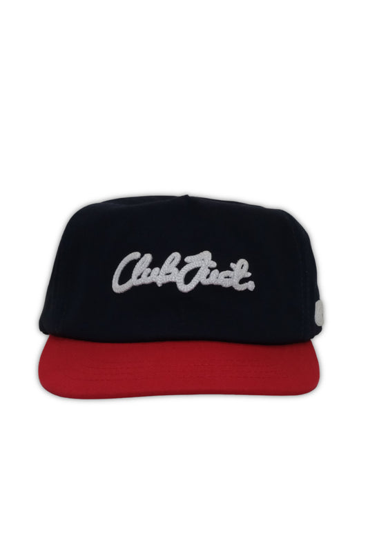 CJ Scribble Cap - Navy/Red