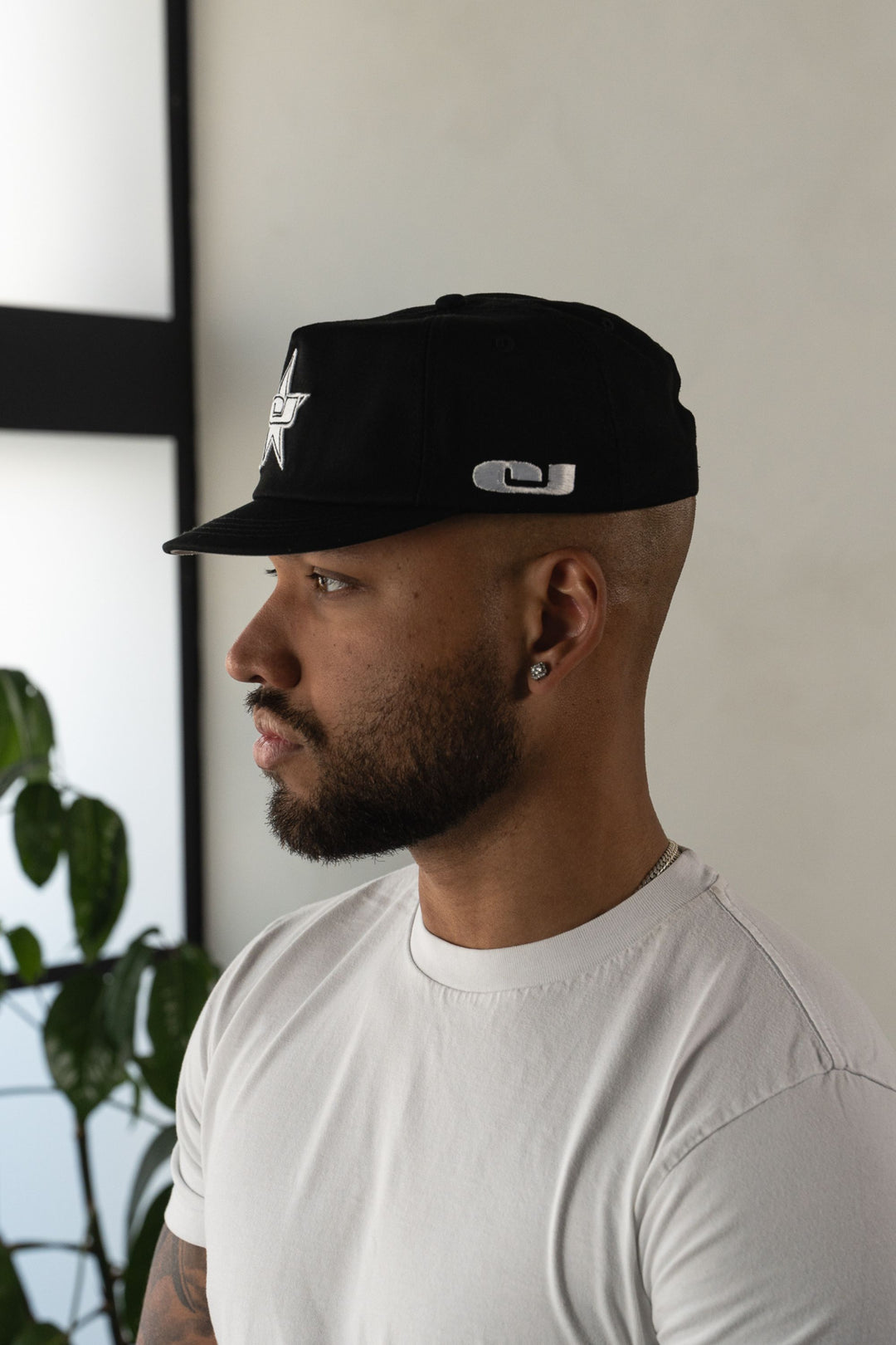CJ Star Cap - Black