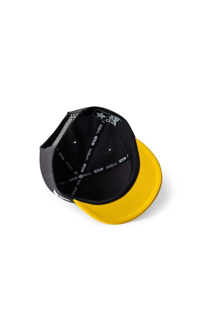 Uniform Cap - Grey/Yellow