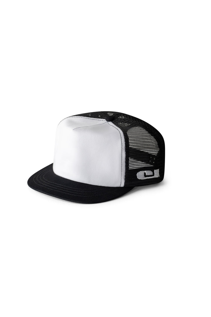 Uniform Cap - Black Mesh/White