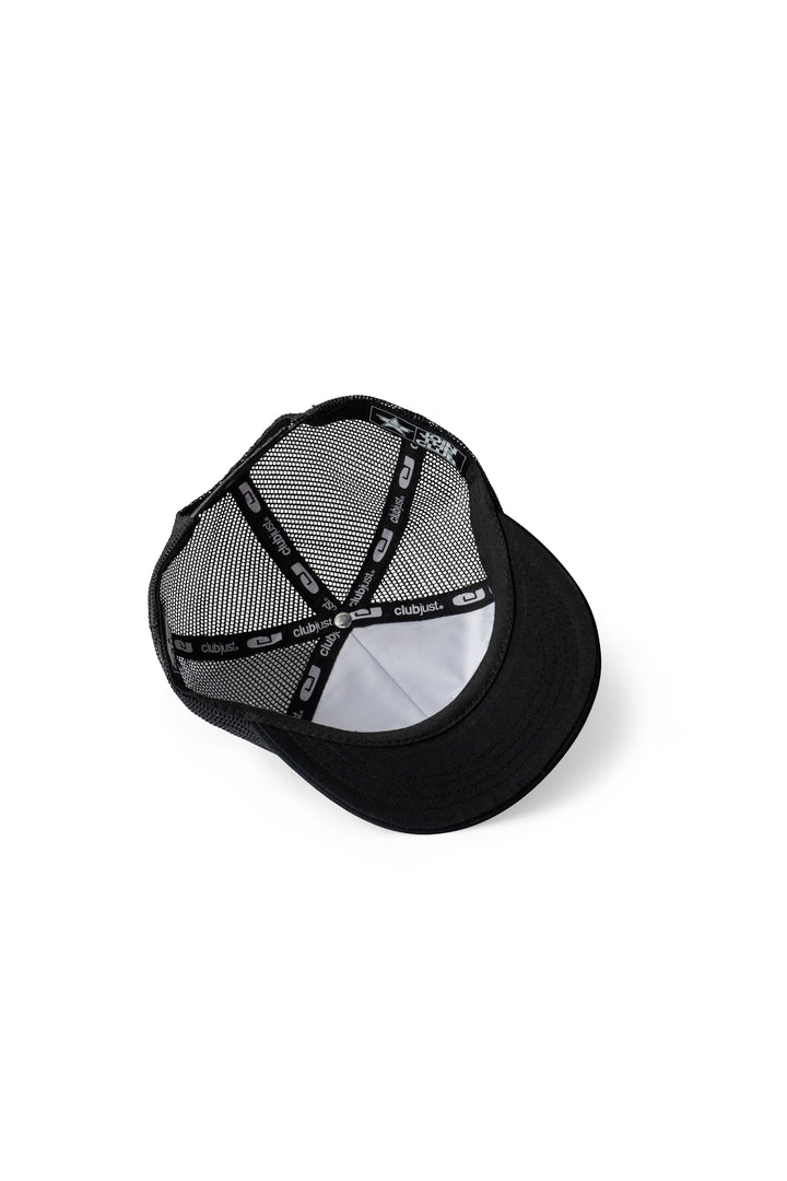 Uniform Cap - Black Mesh/White