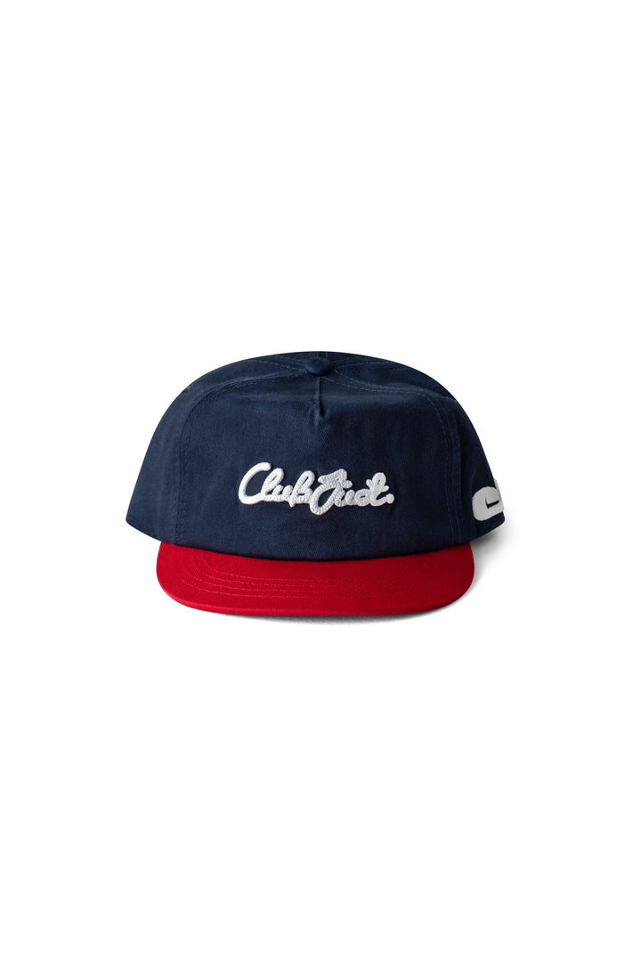 CJ Scribble Cap - Navy/Red