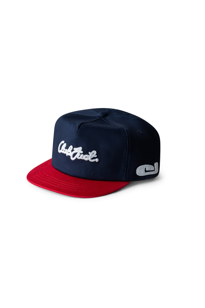 CJ Scribble Cap - Navy/Red