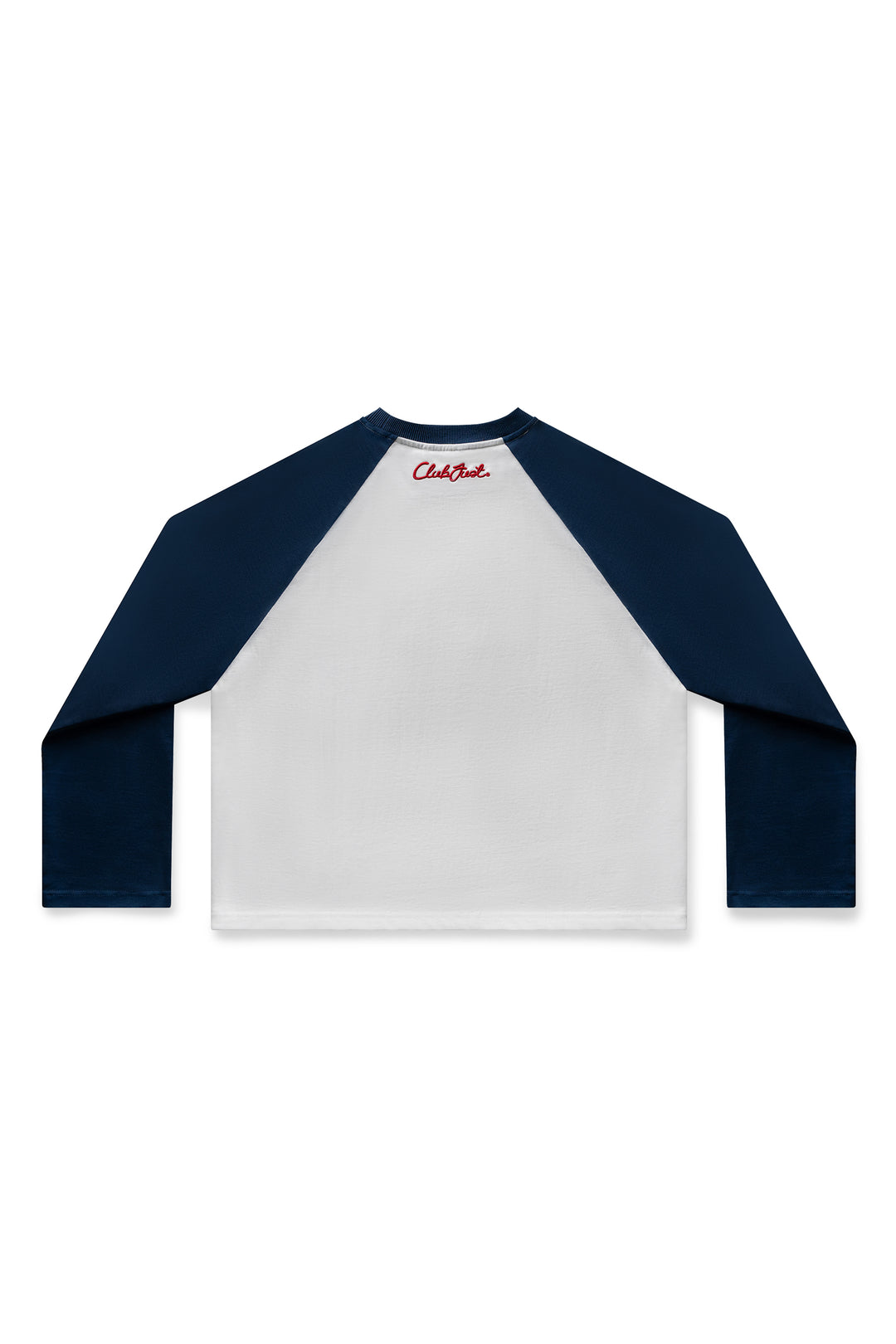 Scribble Long Sleeve T-Shirt - White/Blue