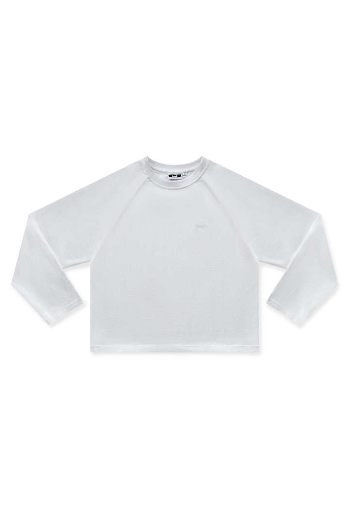 Scribble Long Sleeve T-Shirt - White