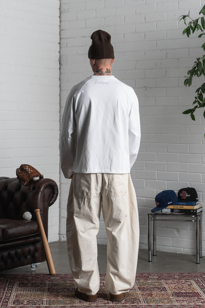 Scribble Long Sleeve T-Shirt - White