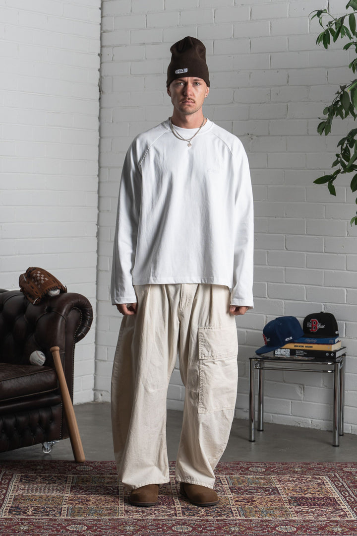 Scribble Long Sleeve T-Shirt - White